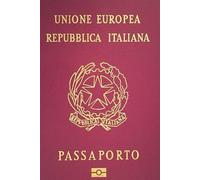 Italian Passport cover Travel Journal: A5 Lined Notebook with Vintage Map Cover - Gift for Italy Lovers, Travelers & Writers