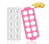 Italian Pasta Making Mold Ravioli Tray Ravioli Mold and Cutter Ravioli Mold Ravioli Stamp Portable and Great for Kitchen Home Homemade (Round)