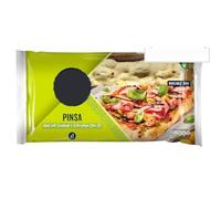 Italian "Pinsa" Style Flatbread Made with Sourdough and Extra Virgin Olive Oil, Italian Style Pizza Base, 1 Count