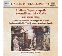 Italian Popular Song - Italian Popular Songs - 2 [New CD]