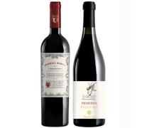 Italian Primitivo Red Wine Duo 2 x 75cl - Doppio Passo Primitivo & Trastullo Primitivo