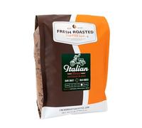 Italian Roast Espresso Artisan Blend Coffee, Whole Bean Bag, Fresh Roasted Coffee LLC. (5 LB.)