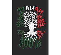 Italian Roots Notebook Journal: 120 Blank Lined Pages Softcover Notes Journal, College Ruled Composition Notebook, 6x9 Tree with Flag of Italy Design Cover (Funny Gifts For a Friend)