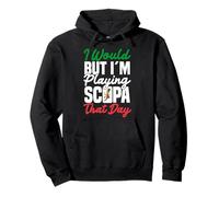 Italian Scopa Cards Nonna Nonno Playing Italian Scopa Pullover Hoodie