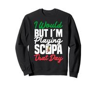 Italian Scopa Cards Nonna Nonno Playing Italian Scopa Sweatshirt