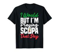 Italian Scopa Cards Nonna Nonno Playing Italian Scopa T-Shirt