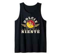 Italian Sicilian Heritage Apparels Sicily Trinacria Flag Tank Top