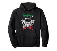 Italian soul butterfly Italy Italia Pullover Hoodie