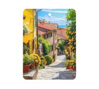 Italian Street 1 PCS Car Air Freshener Hanging Aromatherapy Tablets Automotive Ornament for Auto Room Bathroom Bedside Square