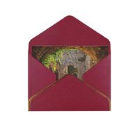 Italian Street Blank Cards With Envelopes,Greetings Single Cards With Envelopes,Send To A Close Friend