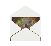 Italian Street Blank Cards With Envelopes,Greetings Single Cards With Envelopes,Send To A Close Friend