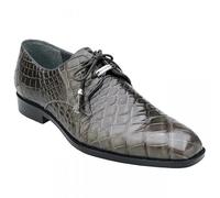 Italian Style Mens Formal Work Shoes Casual Lace Up Breathable Anti Slip Dress Leather Shoes Classic Pointed Toe Wedding Prom Oxfords(Gray,10.5 UK)