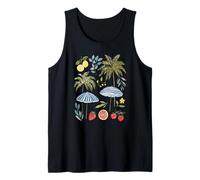 Italian Summer Aesthetic Coastal European Vintage Vibes Tank Top