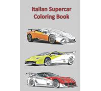 Italian Supercar Coloring Book