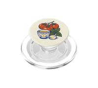 Italian Tomato Basil Olive Oil Garlic Kitchen Design PopSockets PopGrip for MagSafe