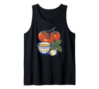 Italian Tomato Basil Olive Oil Garlic Kitchen Design Tank Top