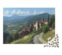Italian Village 1000pcs (75x50cm) Erwachsenenpuzzle - Endless Countryside Views Erwachsenenpuzzle DIY-Puzzlespielzeug