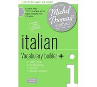 Italian Vocabulary Builder+ with the Michel Thomas Method by Tite. Paola ( 2013 ) Audio CD