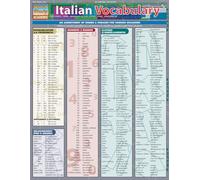 Italian Vocabulary (Quick Study Academic)