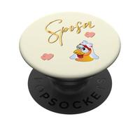 ITALIAN WEDDING BACHELORETTE CHICKEN ITALY SPOSA BRIDE PopSockets Adhesive PopGrip