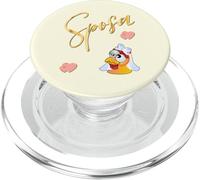 ITALIAN WEDDING BACHELORETTE CHICKEN ITALY SPOSA BRIDE PopSockets PopGrip for MagSafe