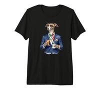 Italian Wind Chime Dog Cup Coffee Italy Flag Premium T-Shirt