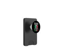 Italian Woman Flag You Don't Scare Me My Wife Is Italian PopSockets PopWallet for MagSafe