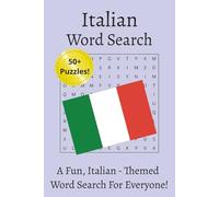 Italian Word Search: Italian Word Search Puzzle Book: Word Searches with Easy to read print about Italy, Culture, Food and More | 6x9 Inches, 110 Pages | 50+ Puzzles