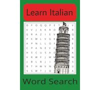 Italian Word Search Puzzle Book: Word searches with easy to read print about the Italian language, Practicing & Learning Italian + more | 6x9 inches, 110 pages | 50 + Puzzles.