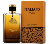 ITALIANO MAN EDT Spray 100ml - Long Lasting Mens Perfume & Aftershave with Exotic Saffron, Rich Amber & Warm Woody Notes | Luxury Fragrance Cologne for Him, Sophisticated Daily & Evening.