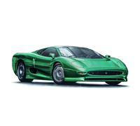 1:24 Italeri Jaguar Xj 220 Parti Cromate- Pneumatici In Gomma Kit IT3631 Model