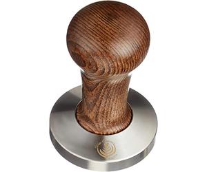 italparts VIA Crema Tamper Made in Italy by Motta (54 mm, Brown)