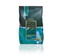 Italwax Azulene Hard Wax Beads - 500g (1.1 lbs) - Strip-Free, Unscented Hair Removal Wax, Gentle on All Skin Types, Ideal for Bikini Line & Underarms, Professional & Home Use