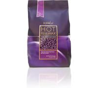 Italwax Classic Line Plum Hard Wax Beads 2.2 lb (1 kg) - Long Setting Stripless Wax for Beginners & Large Areas - Made in Italy