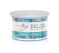 Italwax Flex Acquamarine 400ML - Soft wax for hair removal - Unscented - Liposoluble syntetic formulation - Ideal for waxing all body area