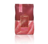 Italwax Rose Hard Wax Beads - 1Kg (2.2 lbs) - Strip-Free, Unscented Hair Removal Wax, Gentle on All Skin Types, Ideal for Bikini Line & Underarms, Professional & Home Use