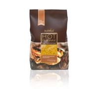 Italwax Natural Hard Wax Beads - 500g (1.1 lbs) - Strip-Free, Unscented Hair Removal Wax, Gentle on All Skin Types, Ideal for Bikini Line & Underarms, Professional & Home Use