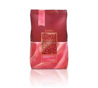 Italwax Rose Hard Wax Beads - 1Kg (2.2 lbs) - Strip-Free, Unscented Hair Removal Wax, Gentle on All Skin Types, Ideal for Bikini Line & Underarms, Professional & Home Use