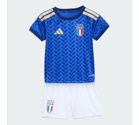 Adidas Italy 26/27 Baby Home Short Sleeve Junior Set Blue 12-18 Months Kids
