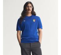 Adidas Italy 70s Short Sleeve T-shirt Blue L Men