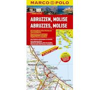 Italy - Abruzzo, Molise Marco Polo Map (Marco Polo Atlases (Multilingual))