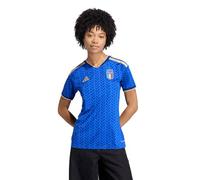 Adidas Italy 26/27 Replica Home Woman Short Sleeve T-shirt Blue L Woman