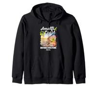 Italy Amalfi Coast Zip Hoodie