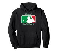 Italy Baseball Fan Italian Flag Classic European Sports Gear Pullover Hoodie