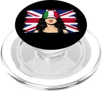 Italy Britain Flags Italia Roots British Italian Heritage PopSockets PopGrip for MagSafe