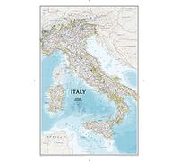 Italy Classic Map [Tubed] - Reference Maps: Wall Maps Countries & Regions (National Geographic Reference Map)