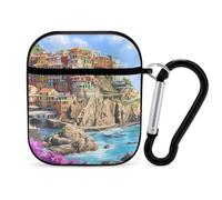 Italy Coast Cinque Terre Case Compatible with AirPods 2nd 1st
