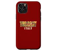 Italy Countryside Landscape Inside Tuscany Bold Letters Case for iPhone 11 Pro