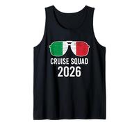 Italy Cruise Squad 2026 Italian Vacation Matching Family Tank Top
