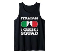 Italy Cruise Squad Summer Italian Vacation Matching Family Tank Top